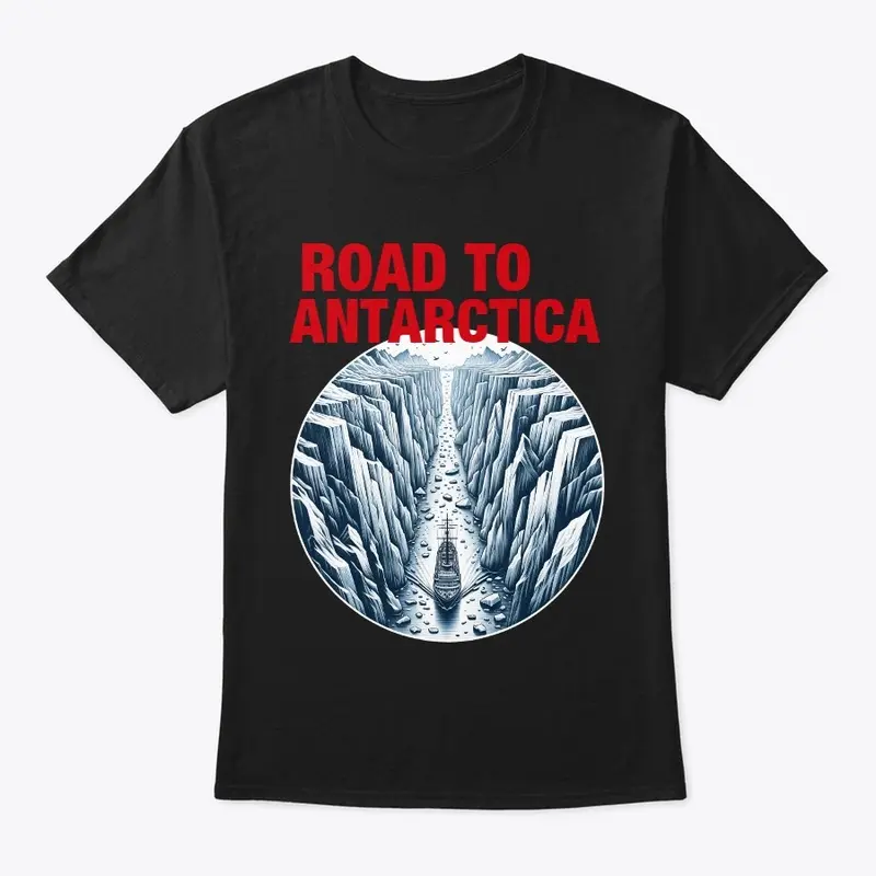 Road to Antarctica - Ship & Ice Walls